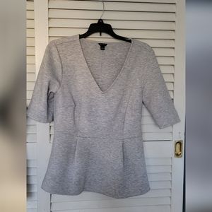 Ann Taylor peplum top